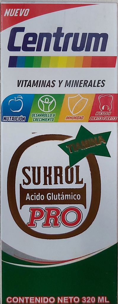 Centrum + Sukrol Pro Jarabe 320 ml