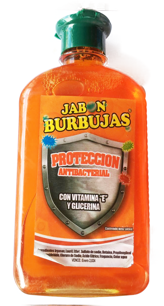 Jabon Antibacterial Burbuja 500 ml.