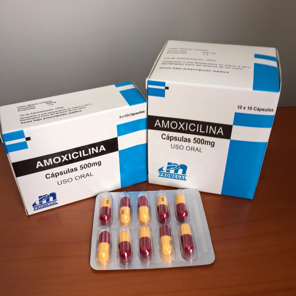 Amoxicilina Caps 500MG X 100(PROMEGAL)