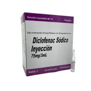 Diclofenaco 75MG/3ML INY.1amp (BALAXI)