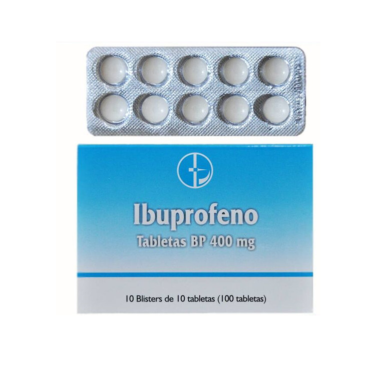 Ibuprofeno 400MG 100Tab Caplin