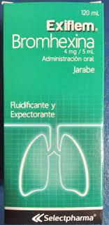 Exiflen (Bromexina) 4MG/5ML Jarabe 120ML