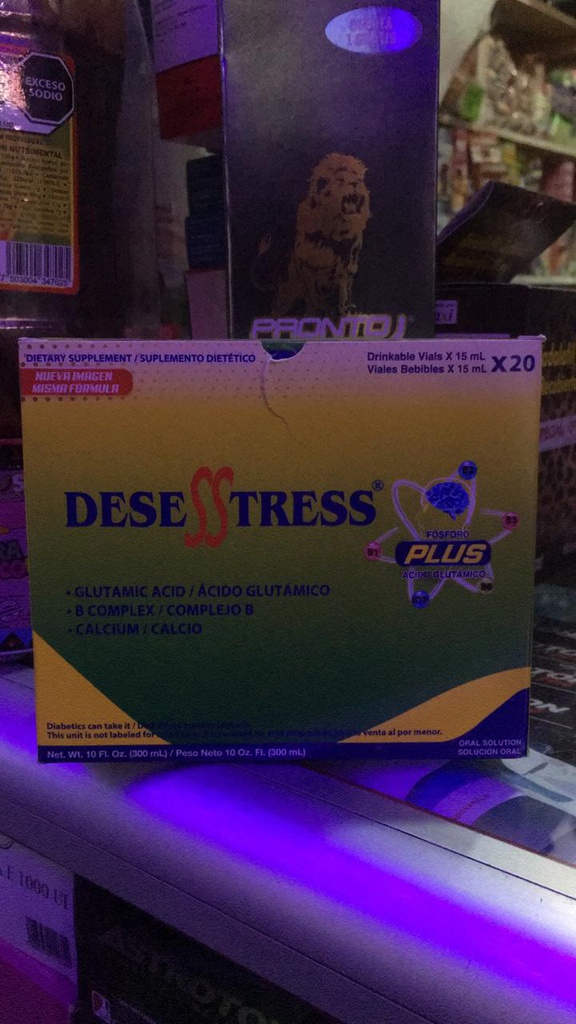 Desesstress Plus (20 Vial de 15 ml)