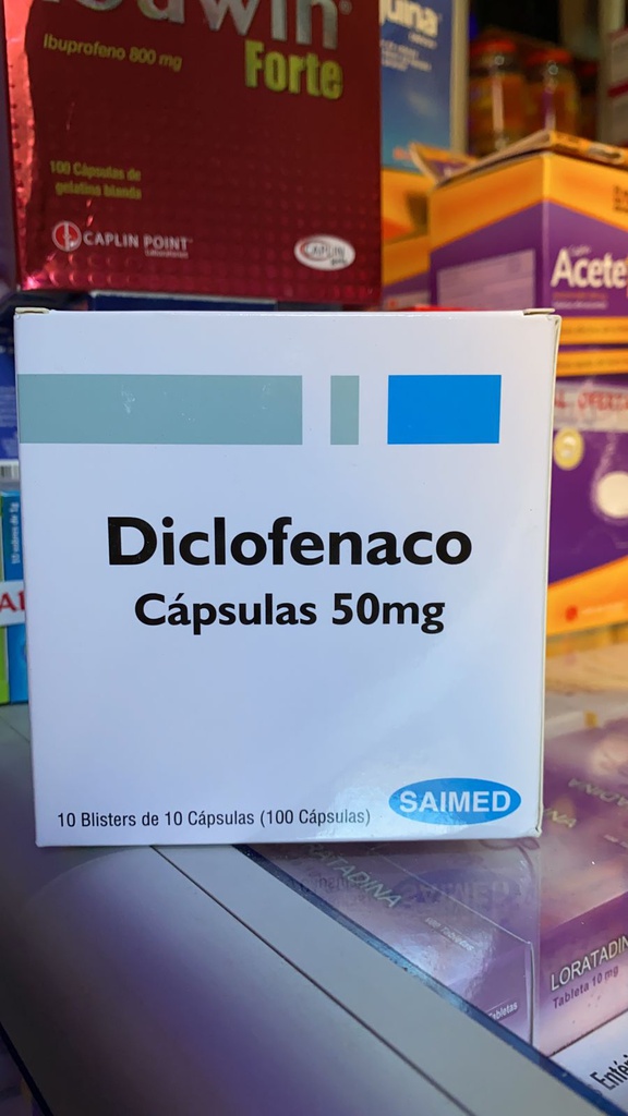 Diclofenaco (Cápsula 50mg)