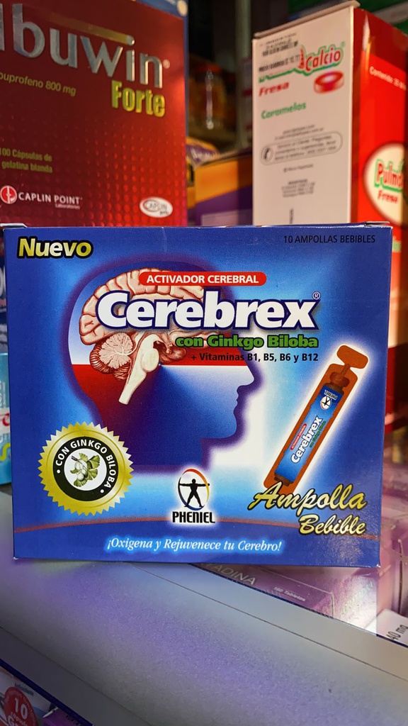 Cerebrex Bebible Con Ginkgo Biloba