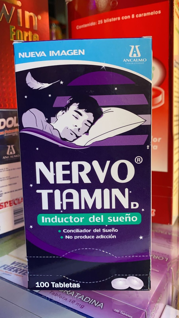 Nervo Tiamin (100 tabletas)