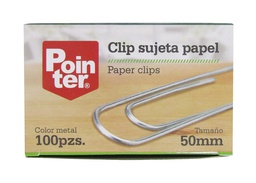 [R0024] CLIP SUJETA PAPEL 50 mm (100 UNIDADES)