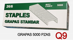 [2616-HQ] GRAPAS 5000 PIEZAS (CAJA)