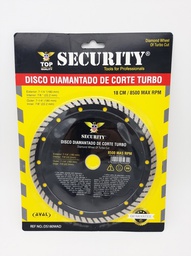 [DT78] Disco de Corte Turbo 7&quot;