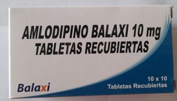 Amlodipino 10MG X 100 (BALAXI)