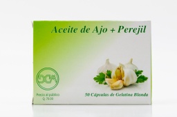 Aceite de Ajo + Perejil x 50cap CONAMEP