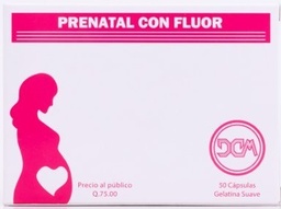 Prenatales con Flour x50 cap