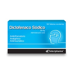 Diclofenaco Sodico X 100 Caplin