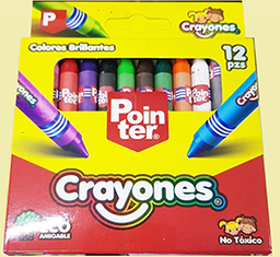 [R0039] CRAYON DE CERA DE 8 COLORES PEQUEÑO