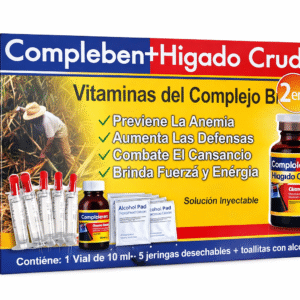 COMPLEBEN + HIGADO CRUDO INYECTABLE
