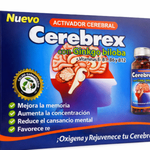 Cerebrex activador cerebral para memoria y concentración