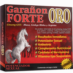 Garañón Forte Oro potenciador sexual masculino natural