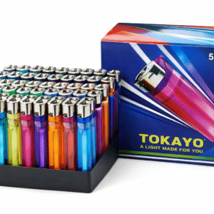 Encendedores Tokayo caja de 50 unidades para venta al por mayor