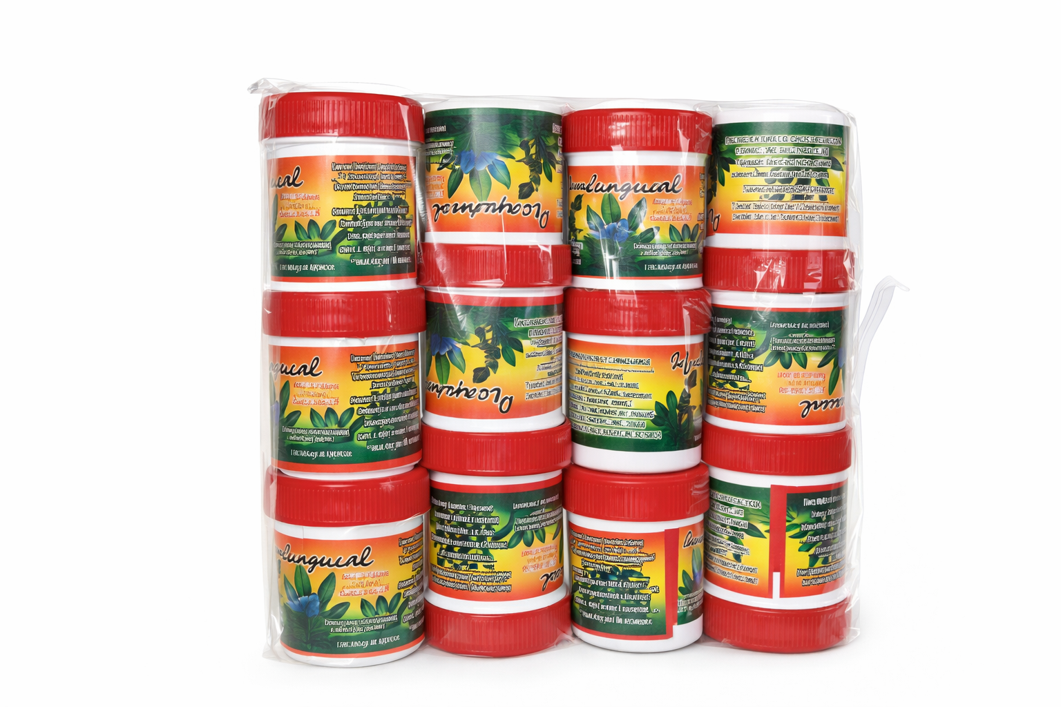 Ungüento natural multiusos pomada herbal en frasco